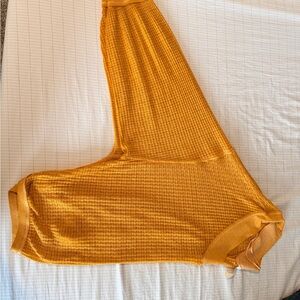 Mustard Yellow Knit Sweater- We the Free